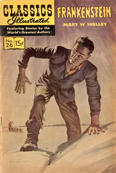 Literatura em quadrinhos: Frankenstein